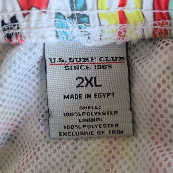u.s. surf club swim trunks surf board shorts mens size 2XL - Picture 4 of 5